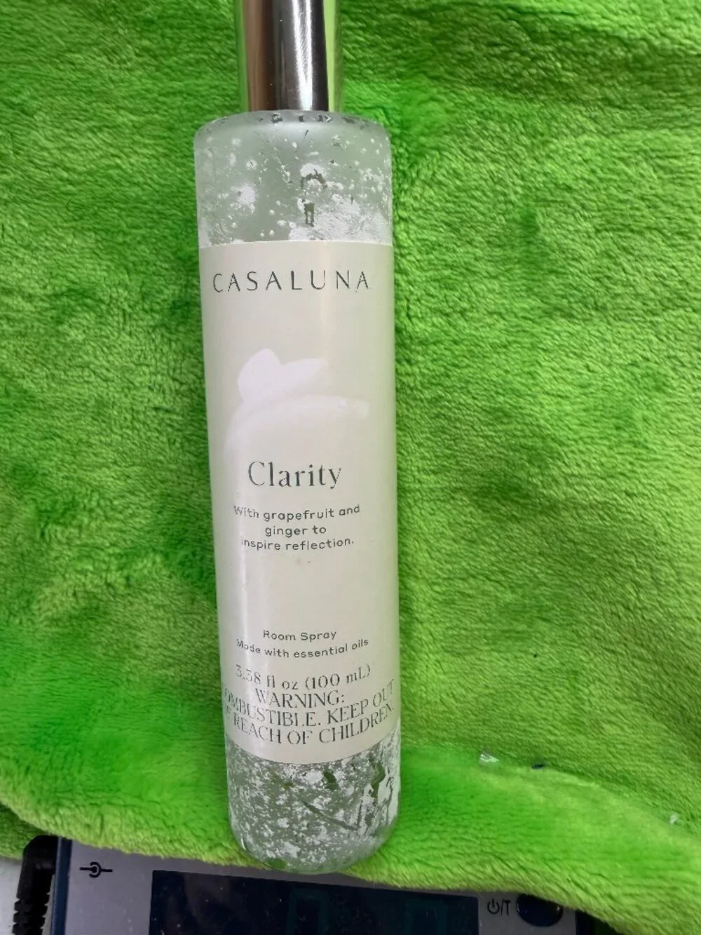 Casaluna Clarity Room Spray 3.38 fl oz with Essential Oils